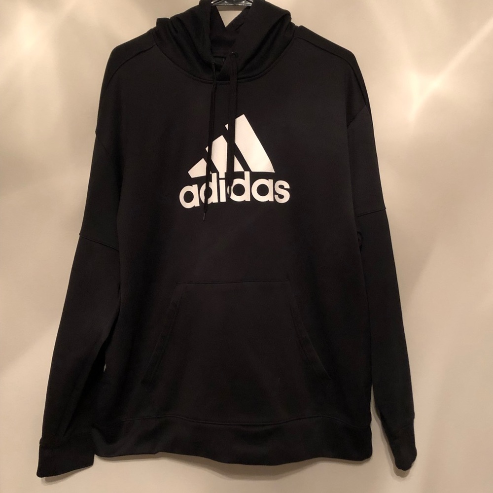 Adidas Black Long Sleeve Hoodie Size XL